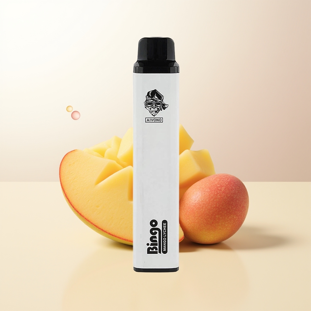 Aivono Aim Bingo 4000 Puffs Mangofrukt Lycheefrukt 10mL 1000mAh