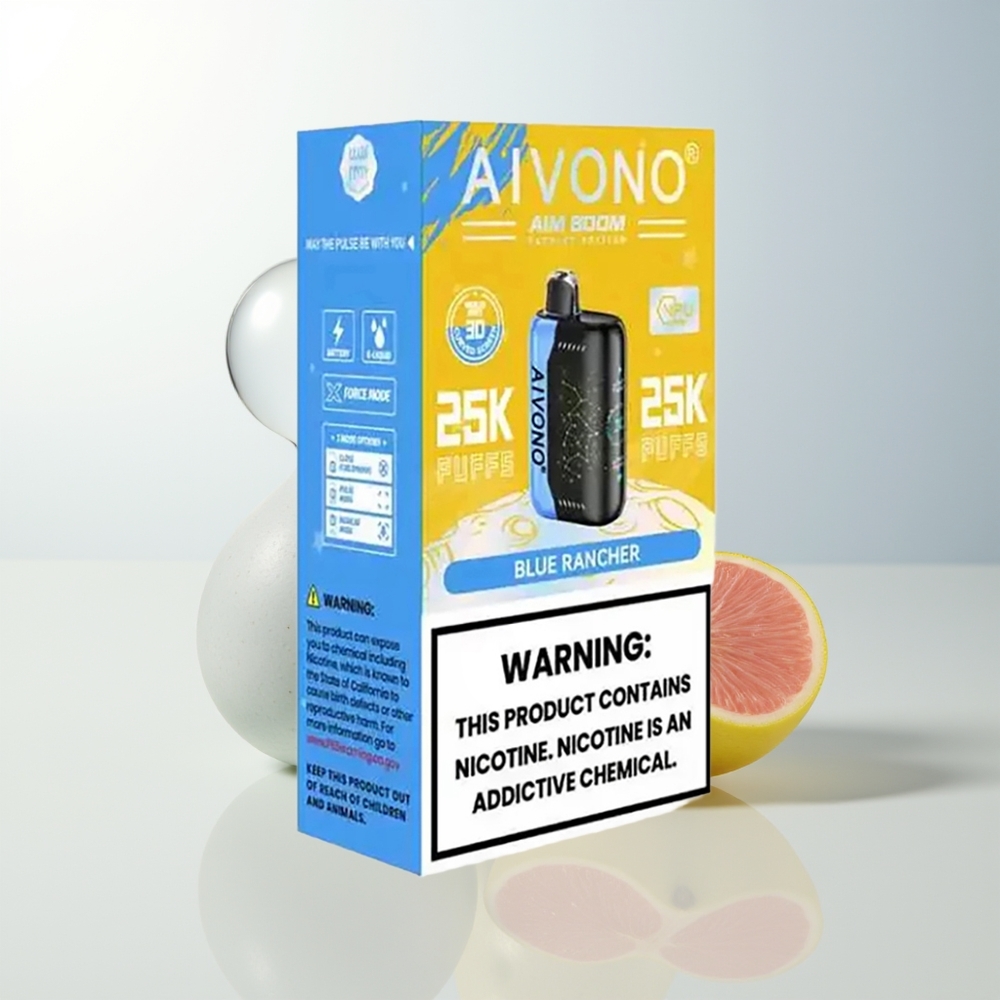 Aivono Aim Boom 25000 Puffs Blå Rancher 28ml 650mAh Type-C