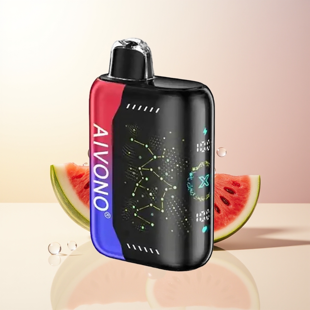 Aivono Aim Boom 25000 Puffs Isad Vattenmelon Körsbär 28ml 650mAh 12 ohm Mesh Coil Type-C 90g