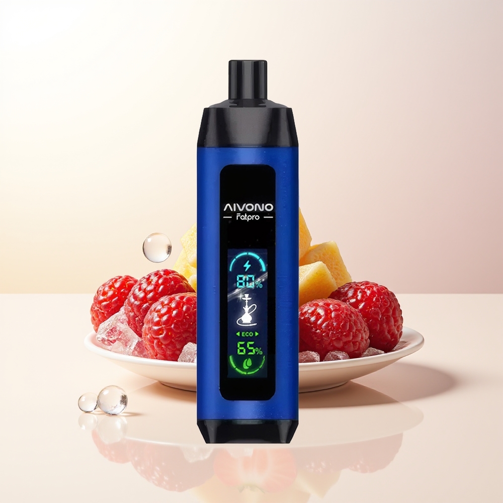 Aivono Aim Fatpro 22000 Puffs Bär Is 0/2/3/5 Nikotin 28ml E-liquid 600mAh Laddbar 06 ohm Mesh Coil Eco/Boost Dual Modes