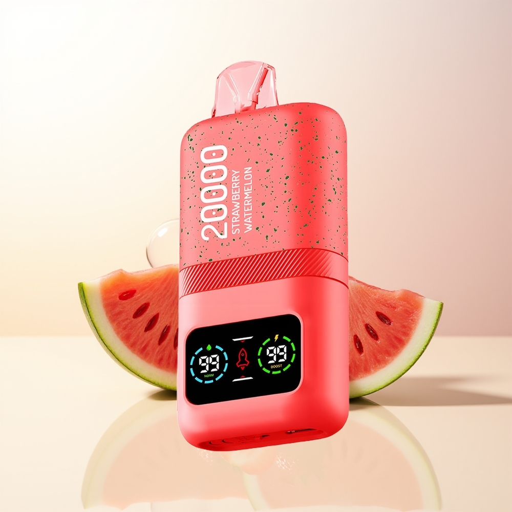 Aivono Aim Magic 20000 Puffar Jordgubb Vattenmelon 26ml LCD Typ-C Laddbar