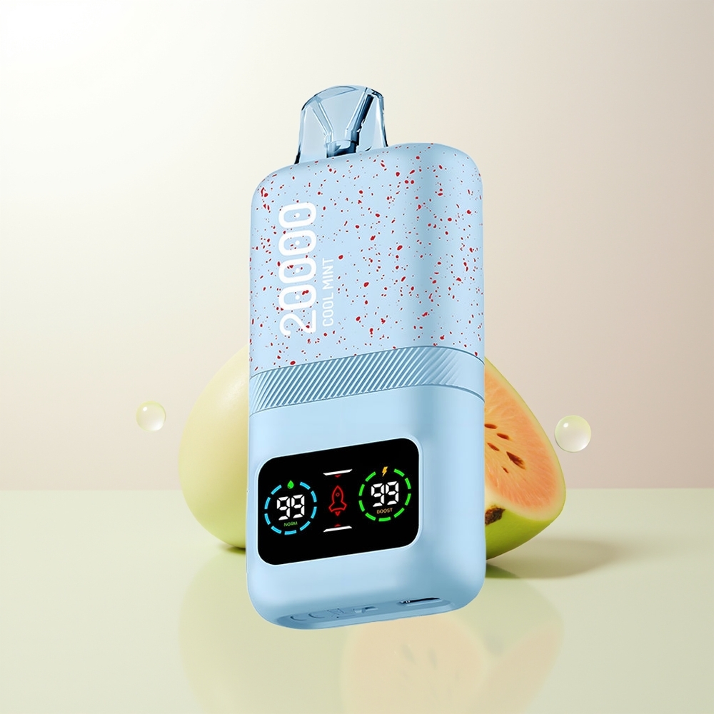 Aivono Aim Magic 20000 Puffs Kyla Mynta LCD Typ-C Laddbar Dual Mesh Coils