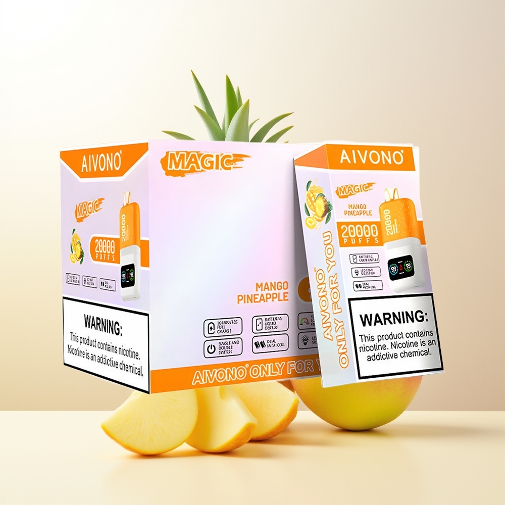 Aivono Aim Magic 20000 Puffs Mango Ananas LCD Typ-c Laddbar