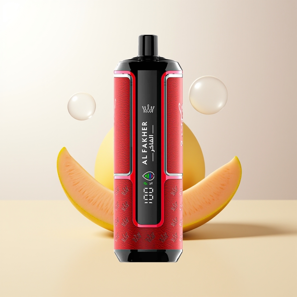 Al Fakher Crown Bar 15K Hypermax Engångs Vape Kit Hubba 22ml 600mAh Typ-C Port 6mg/ml Direkt-till-lunga