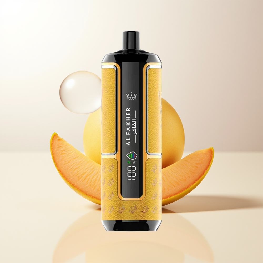 Al Fakher Crown Bar 15K Hypermax Engångs Vape Kit Mango Is