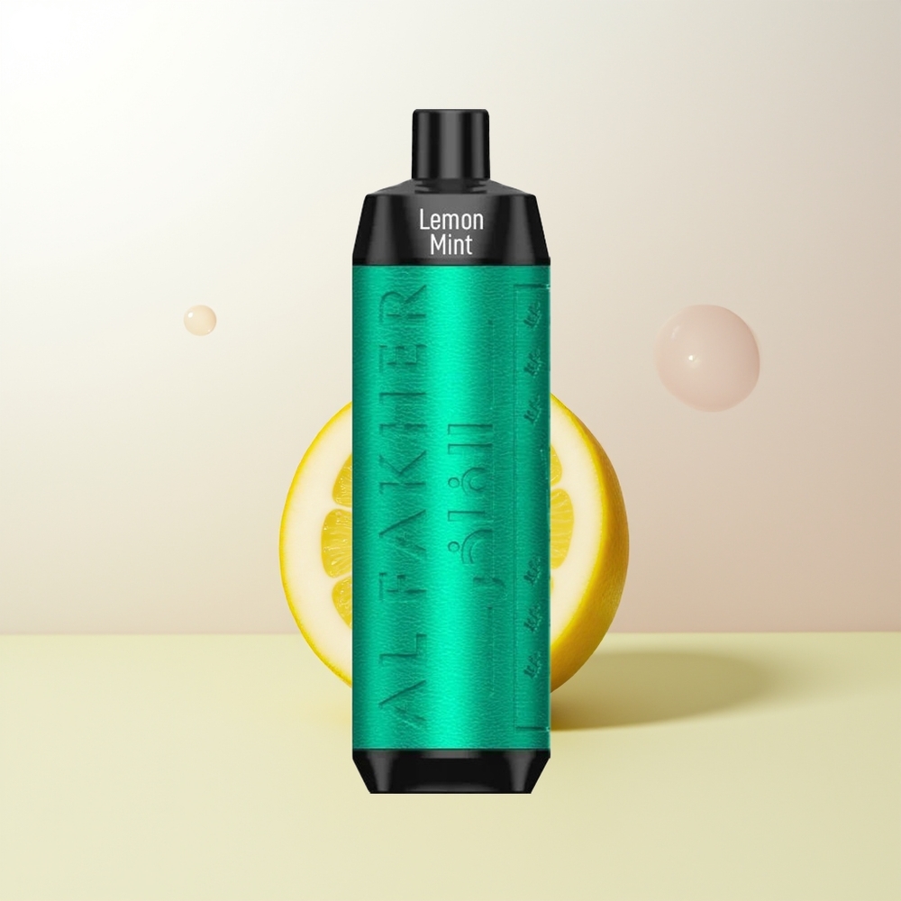 Al Fakher Crown Bar 8000 Citron Mynta 600mah 18ml USB-C 5mg 06ohm