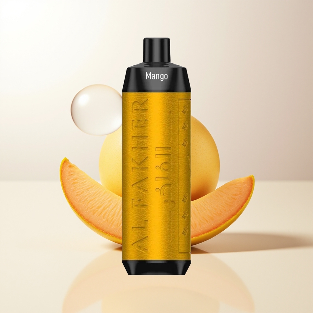 Al Fakher Crown Bar 8000 Mango Is 18ml 5mg Nikotin 600mah Batteri USB-C