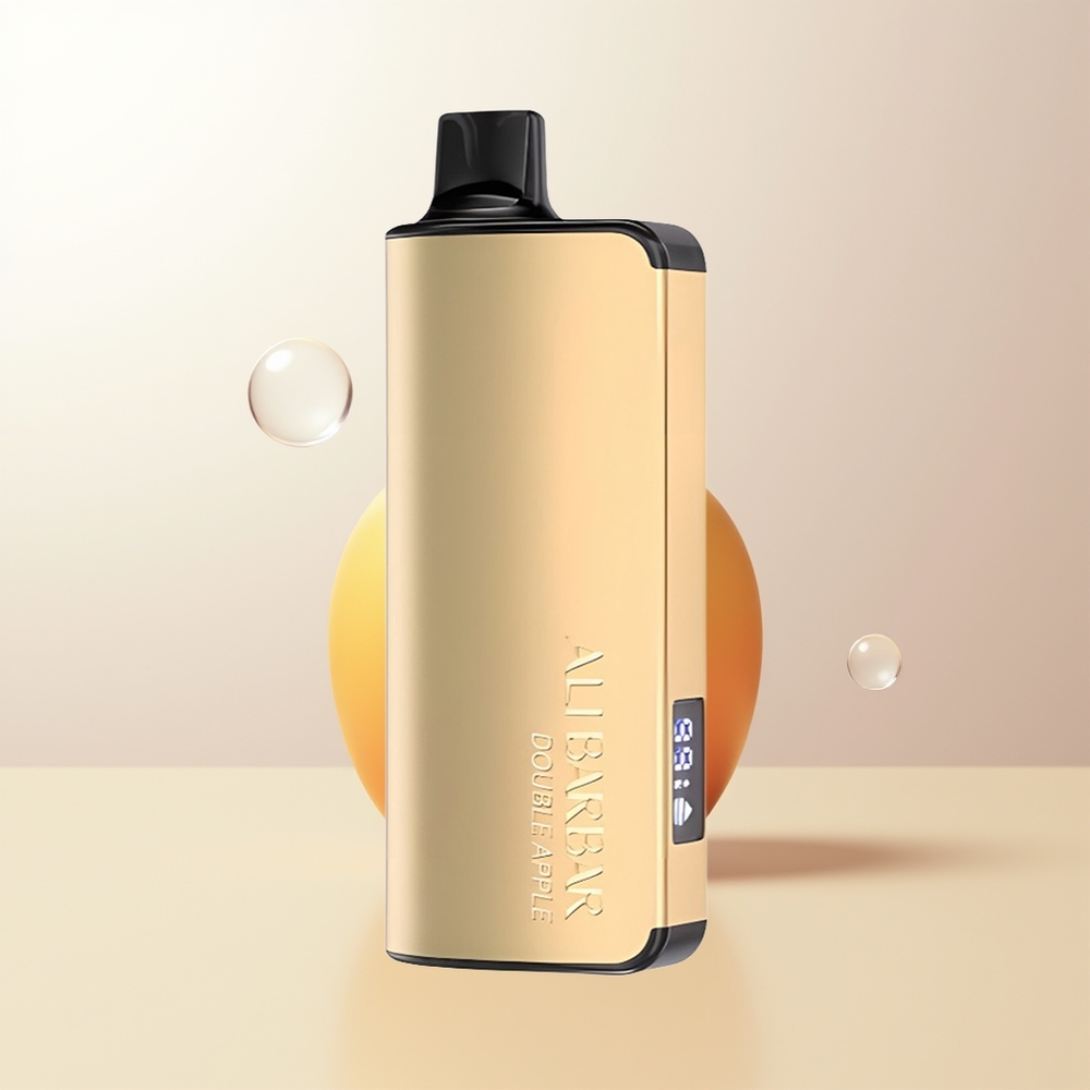Alibarbar Ingot 9000 Puffs Dubbel Äpple 22ml 2350mAh LED