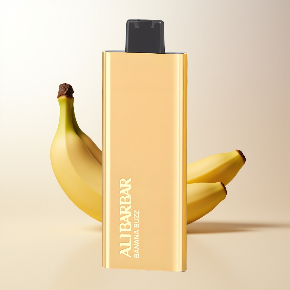 Alibarbar Pandora 7000 Puffs Banan Buzz 17ml 10 Ohm