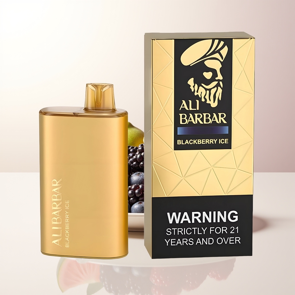 Alibarbar Rich 8000 Puffs 20ml Svartbär Is 2000mAh 11Ohm