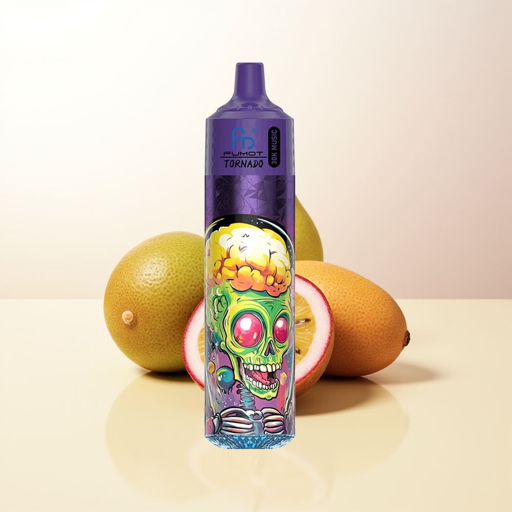 Fumot Randm Tornado 30000 Puffs Kiwi Passionfrukt Guava 30mL 2 5 10 Ohm mesh 600mAh LED