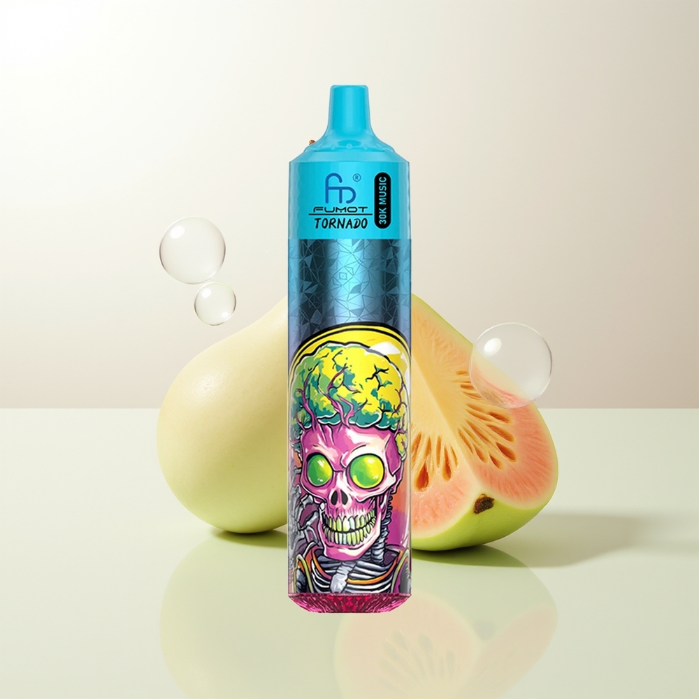 Fumot Randm Tornado 30000 Puffs Mynta Is 30mL 2 5 10 Ohm 600mAh LED
