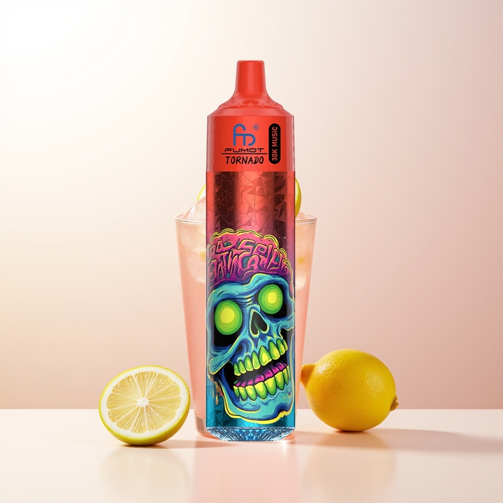 Fumot Randm Tornado 30000 Puffs Rosa Citronad 30mL 5 600mAh LED Display