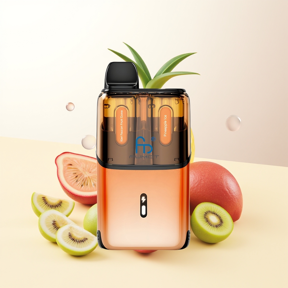 Fumot Ultra T32000 32000 Puffar Kiwi Passionsfrukt Guava - Ananas Is 800mAh 24ml Typ-C 20mg Mesh Coil