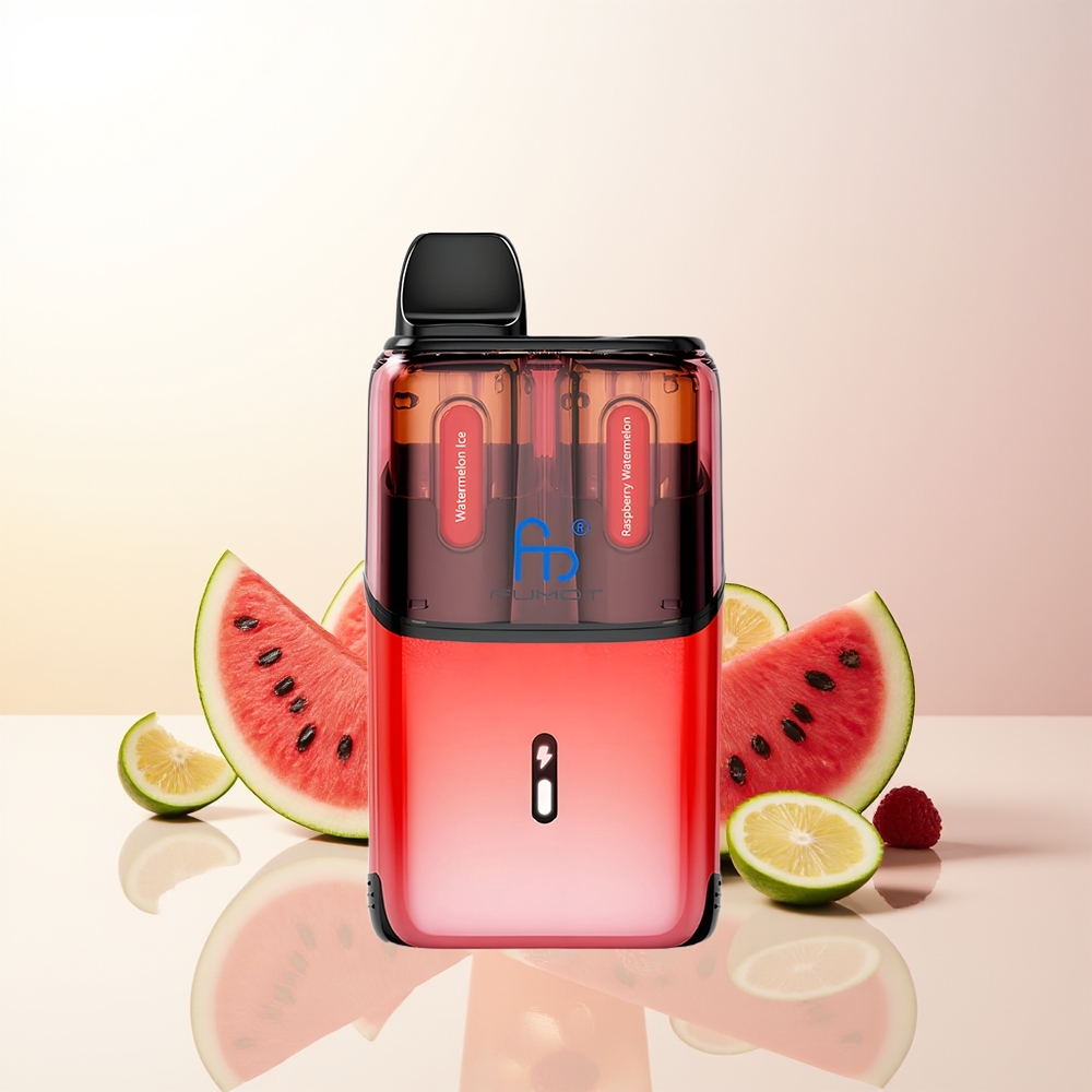 Fumot Ultra T32000 32000 Puffar Vattenmelon Is - Hallon Vattenmelon 24ml 20mg Type-C Mesh Coil
