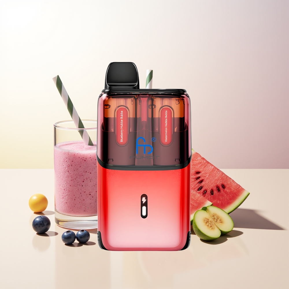 Fumot Ultra T32000 32000 puffar Blåbär Hubba Bubba - Vattenmelon Hubba Bubba 800mAh 24ml Type-C Mesh Coil