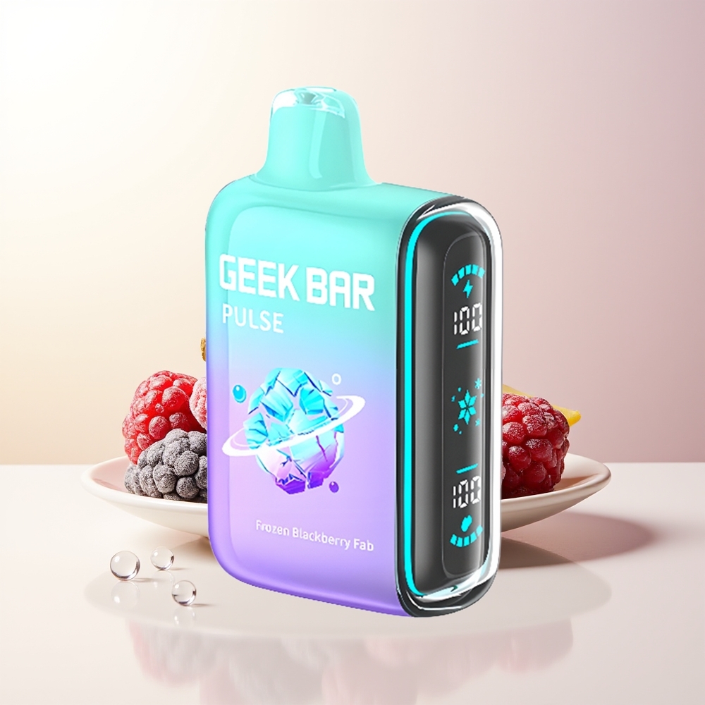 GEEK BAR Pulse 15000 Puffs 16ML 5 Fryst Edition USB-C Luftflödesreglering 650 mAh