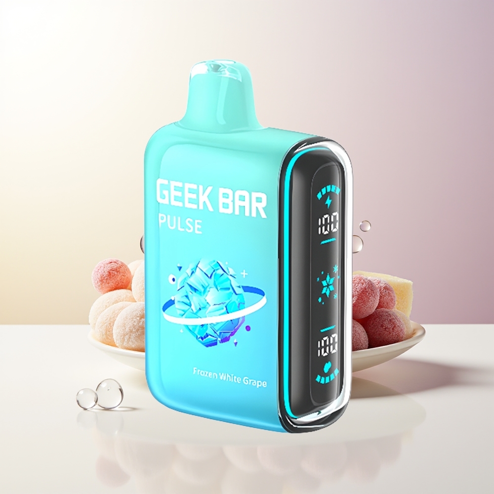 GEEK BAR Pulse 15000 Puffs 16ML 5 Fryst Edition USB-C Luftflödesreglering 650 mAh