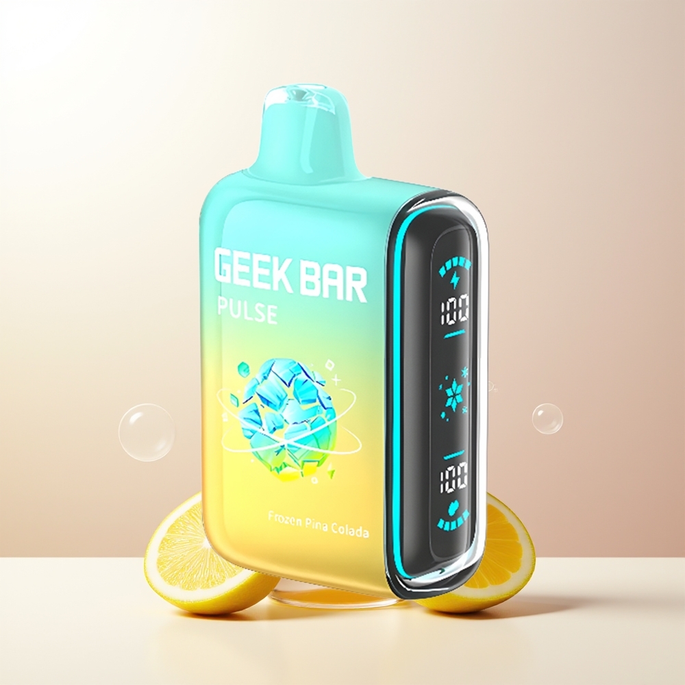 GEEK BAR Pulse 15000 Puffs 16ML 5 Fryst Edition USB-C Luftflödesreglering 650 mAh