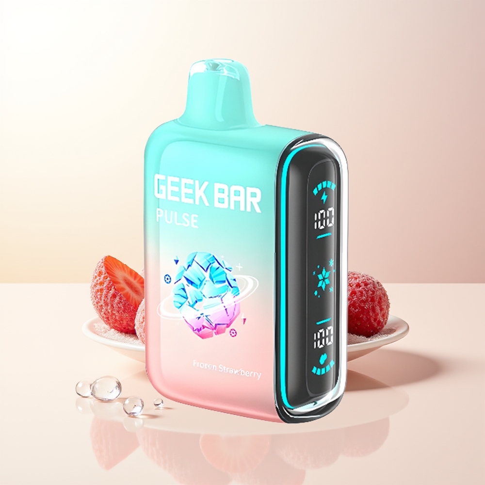 GEEK BAR Pulse 15000 Puffs 16ML 5 Fryst Edition USB-C Luftflödesreglering 650 mAh