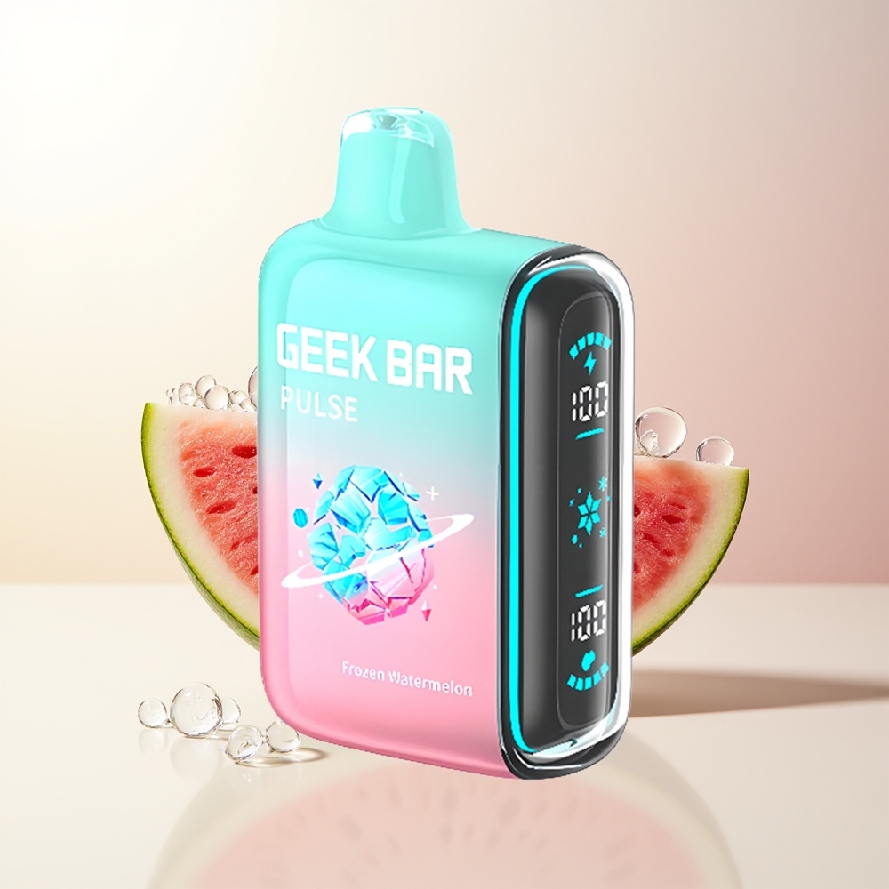 GEEK BAR Pulse 15000 Puffs 16ML 5 Fryst Edition USB-C Luftflödesreglering 650 mAh