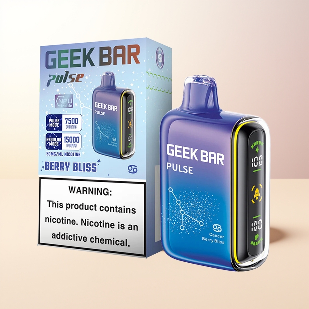 GEEK BAR Pulse 15000 Puffs 16ML 5 Nikotin USB Type-C Zodiac Edition