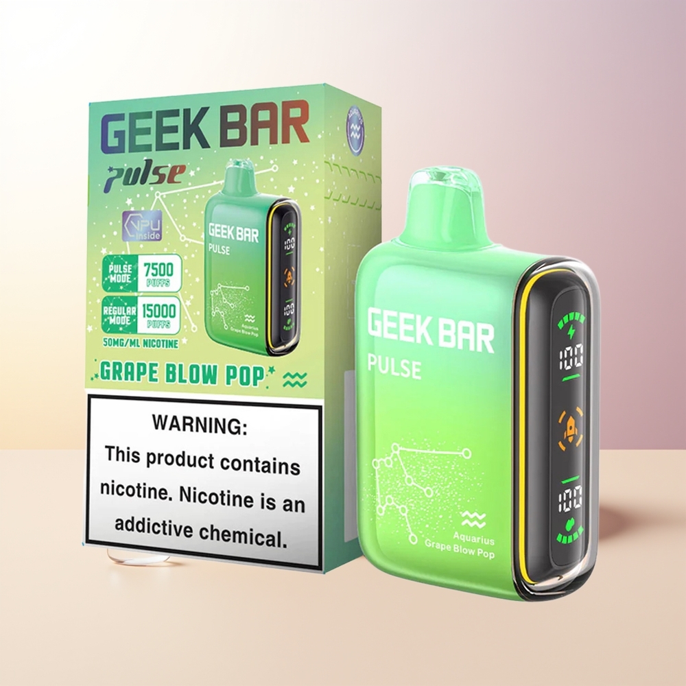 GEEK BAR Pulse 15000 Puffs 16ML 5 Nikotin USB Type-C Zodiac Edition