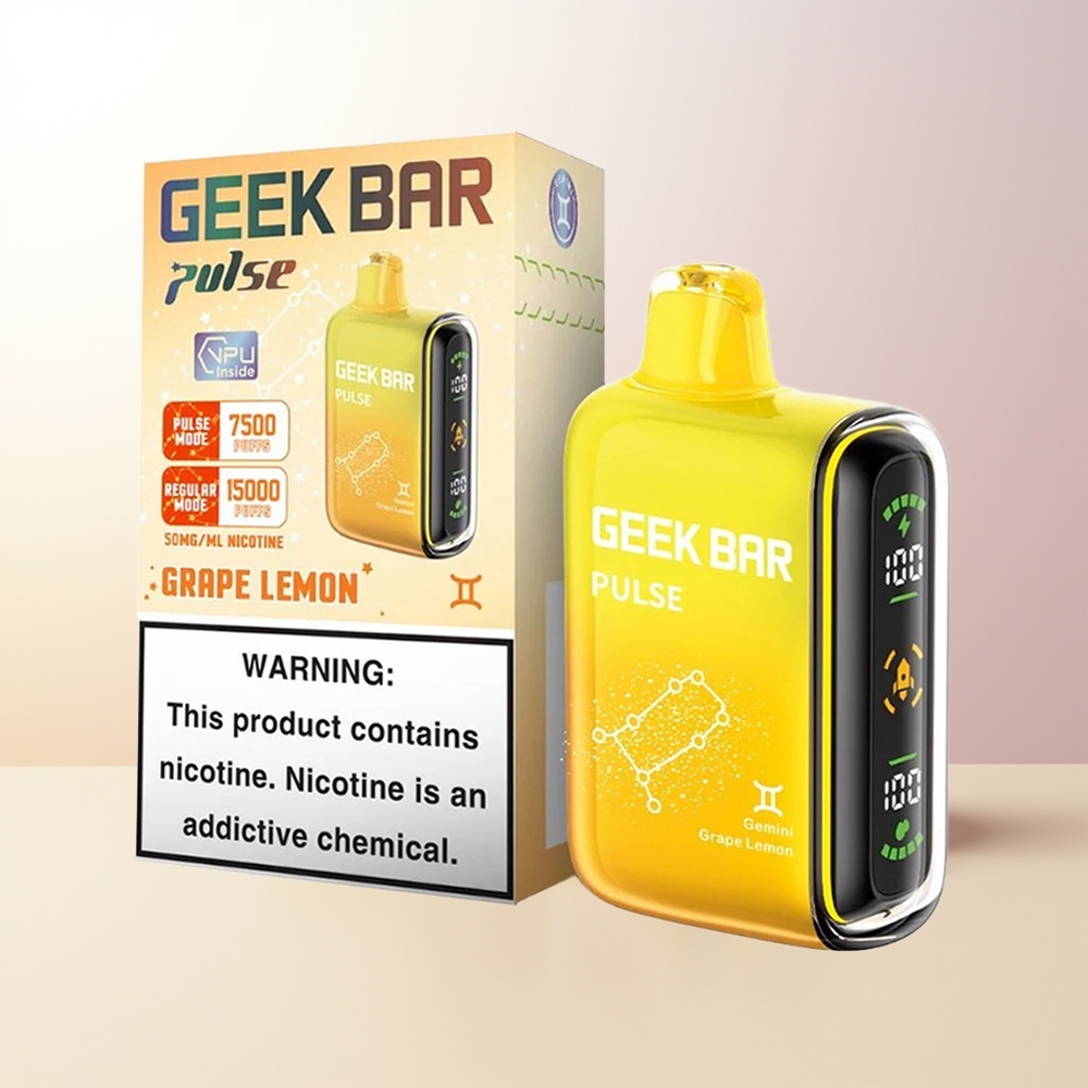GEEK BAR Pulse 15000 Puffs 16ML 5 Nikotin USB Type-C Zodiac Edition