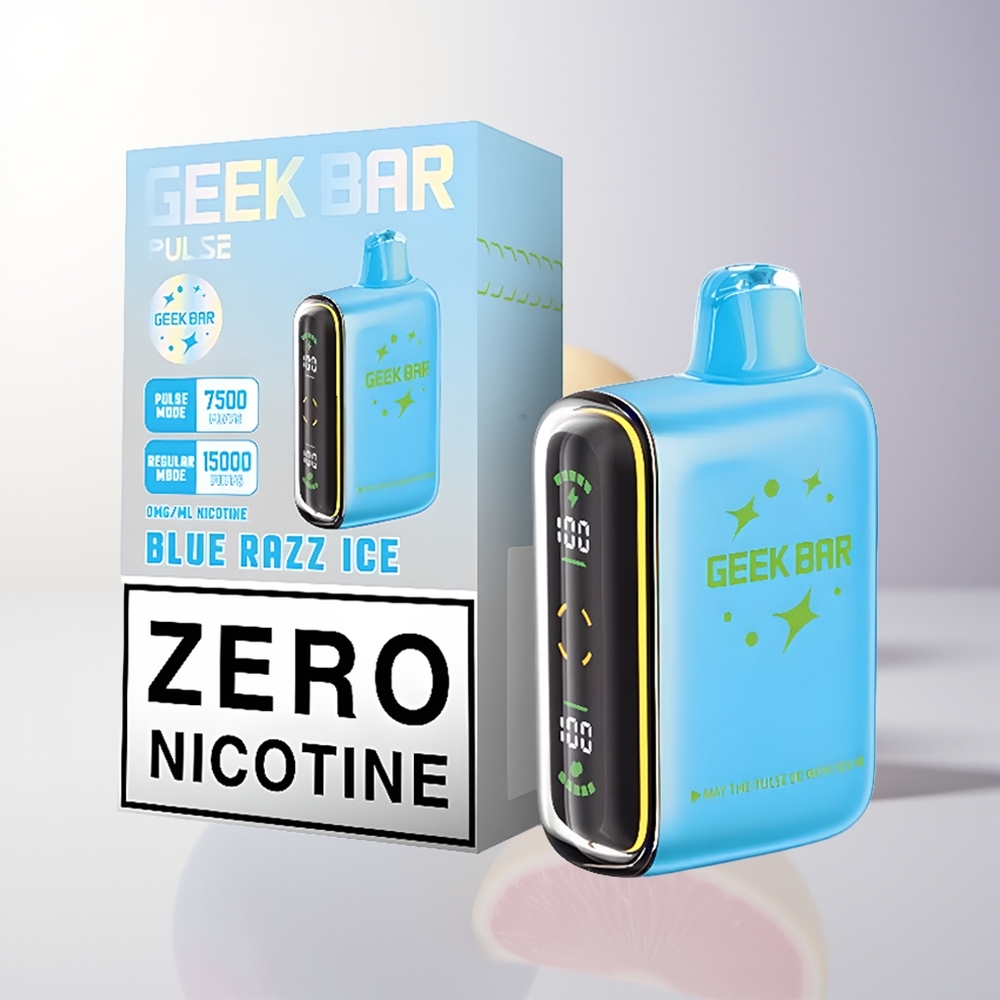 GEEK BAR Pulse 15000 Puffs Nikotinfri 16ML USB-C Luftflödesreglering