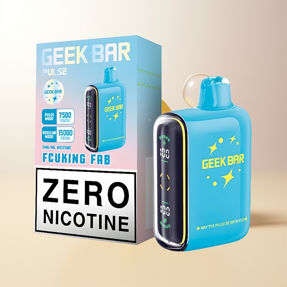 GEEK BAR Pulse 15000 Puffs Nikotinfri 16ML USB-C Luftflödesreglering