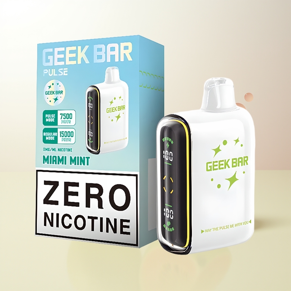GEEK BAR Pulse 15000 Puffs Nikotinfri 16ML USB-C Luftflödesreglering