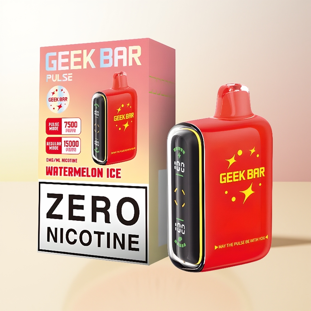 GEEK BAR Pulse 15000 Puffs Nikotinfri 16ML USB-C Luftflödesreglering
