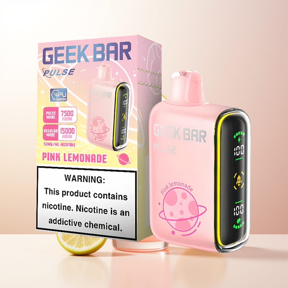 GEEK BAR Pulse 15000 puffar 16ML 5 Nikotin USB Type-C Planet Edition