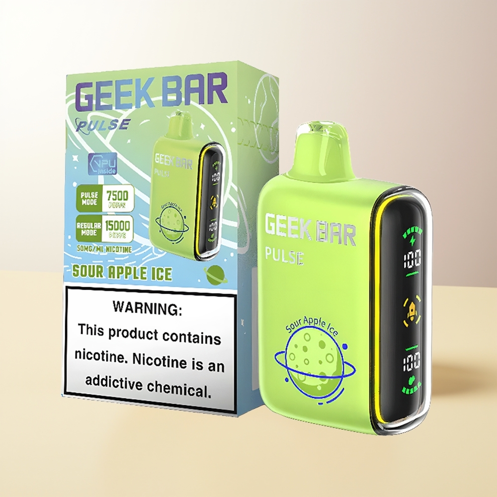GEEK BAR Pulse 15000 puffar 16ML 5 Nikotin USB Type-C Planet Edition