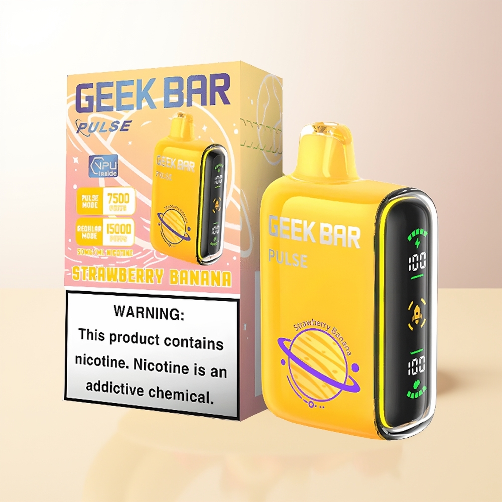 GEEK BAR Pulse 15000 puffar 16ML 5 Nikotin USB Type-C Planet Edition