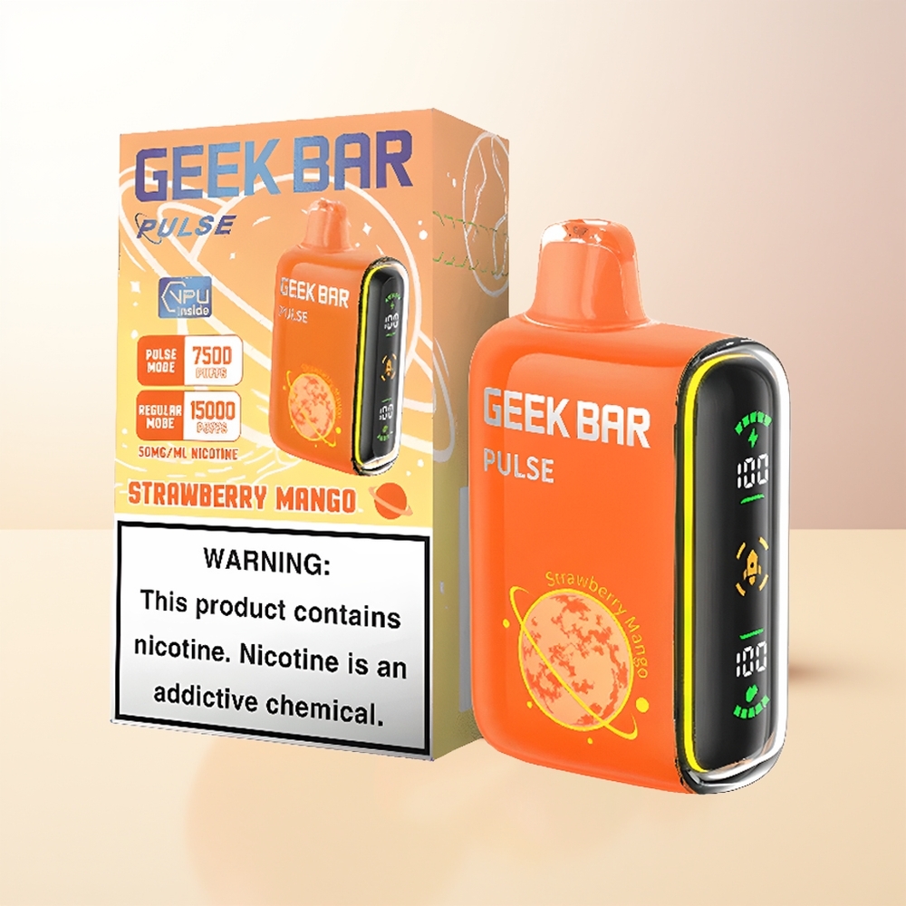 GEEK BAR Pulse 15000 puffar 16ML 5 Nikotin USB Type-C Planet Edition