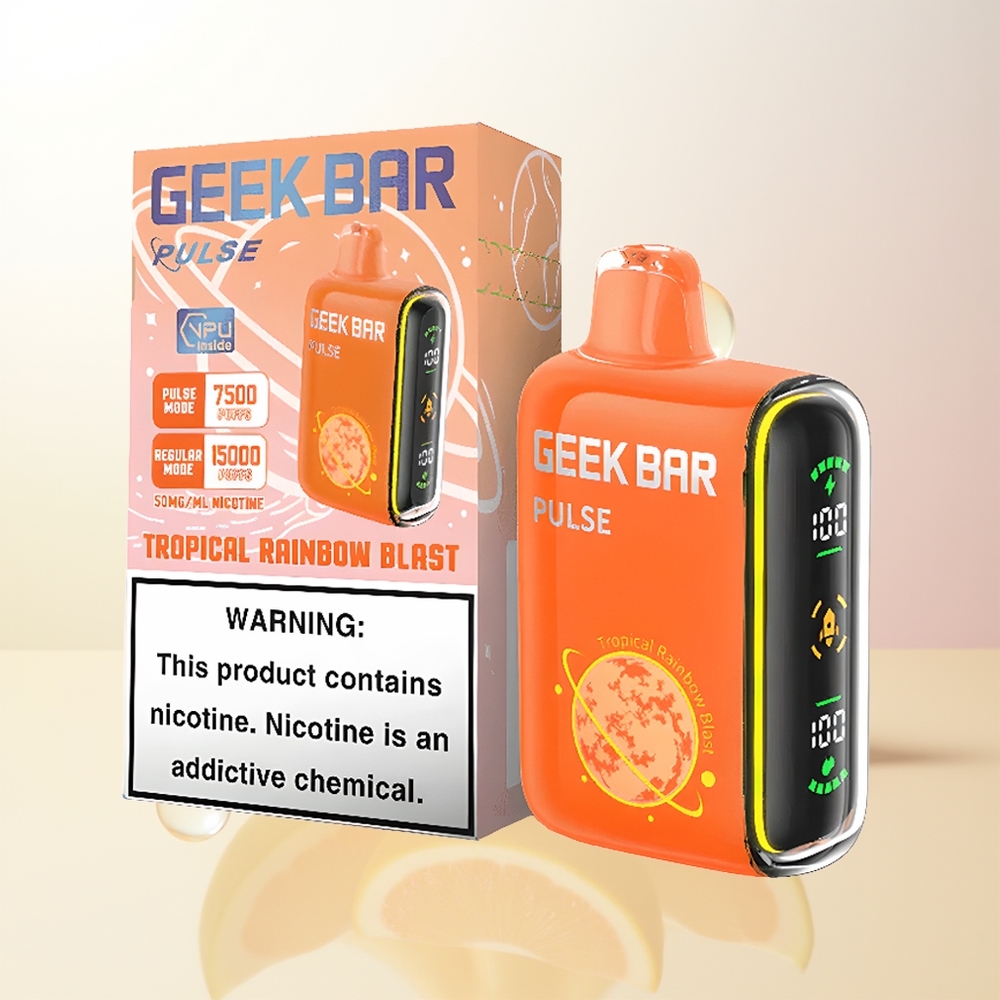 GEEK BAR Pulse 15000 puffar 16ML 5 Nikotin USB Type-C Planet Edition