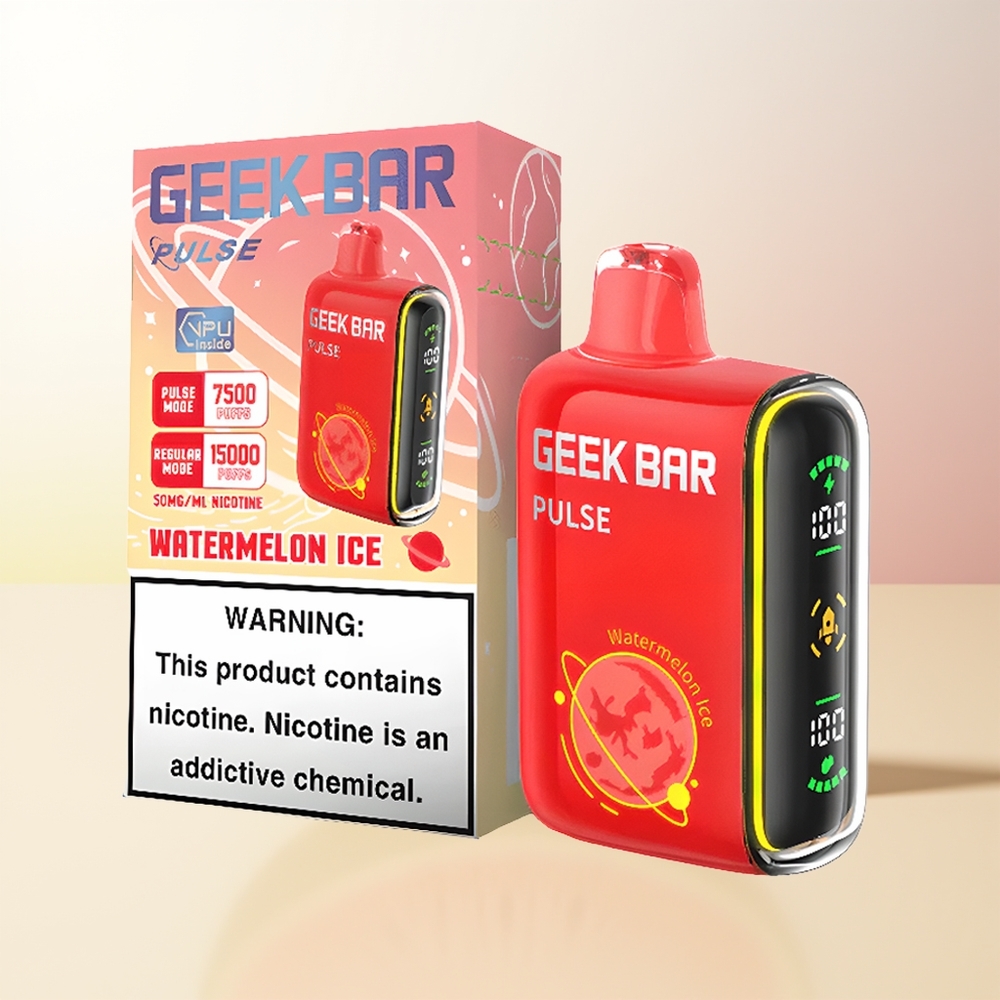 GEEK BAR Pulse 15000 puffar 16ML 5 Nikotin USB Type-C Planet Edition