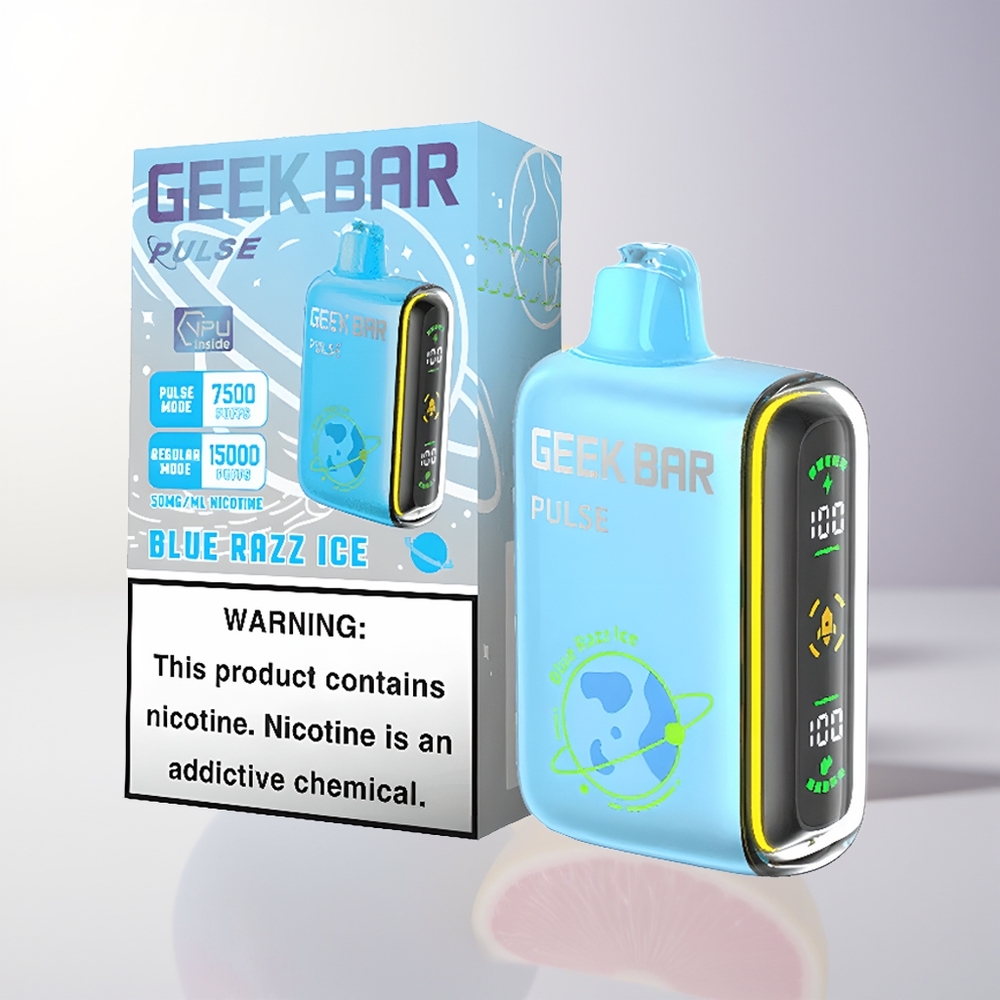 GEEK BAR Pulse 15000 puffar 16ML 5 Nikotin USB Type-C Planet Edition