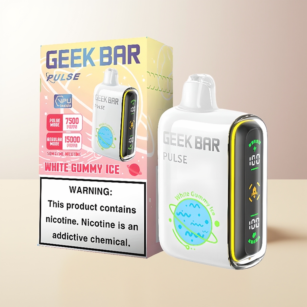 GEEK BAR Pulse 15000 puffar 16ML 5 Nikotin USB Type-C Planet Edition