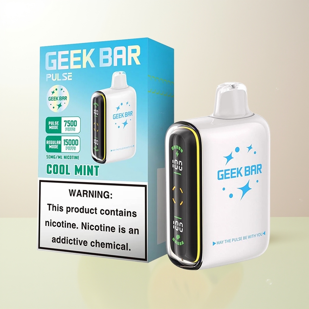 GEEK BAR Pulse 15000 puffar 16ML 5 Nikotin USB Type-C Planet Edition