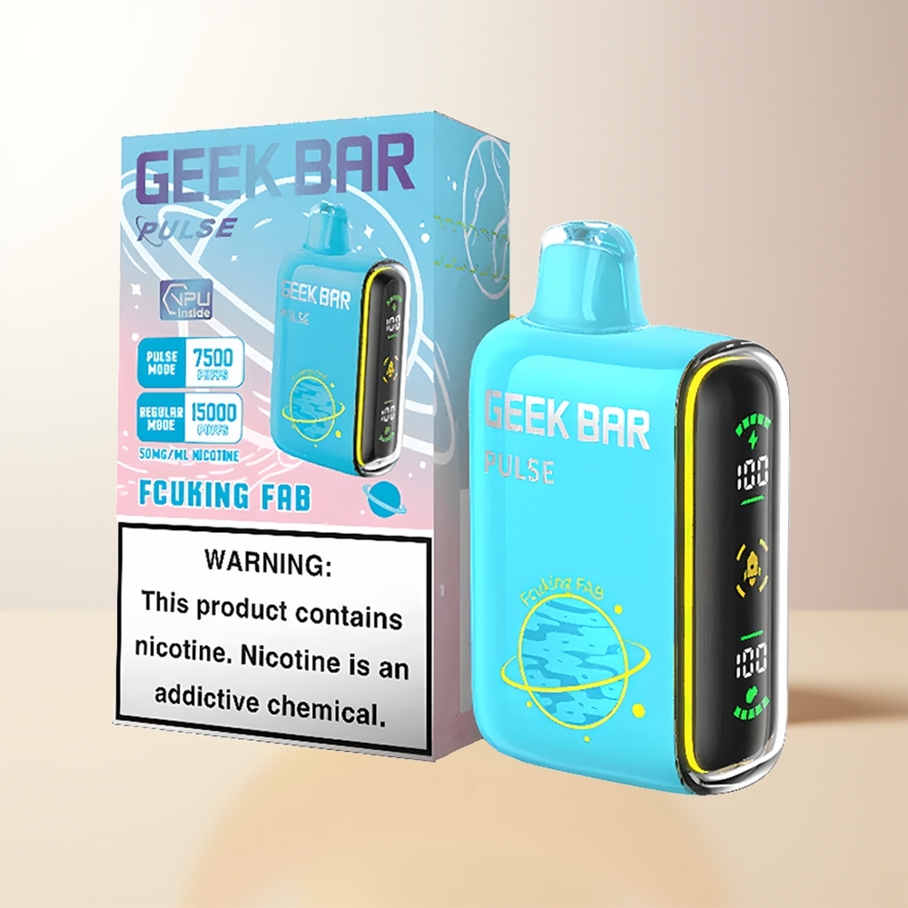 GEEK BAR Pulse 15000 puffar 16ML 5 Nikotin USB Type-C Planet Edition