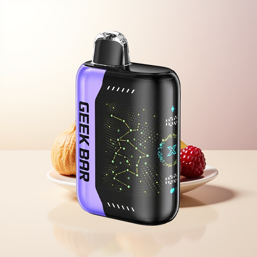 GEEK BAR Pulse X 25000 Puffar 18mL E-vätska USB Type-C Laddningsport Dual Mesh Coil
