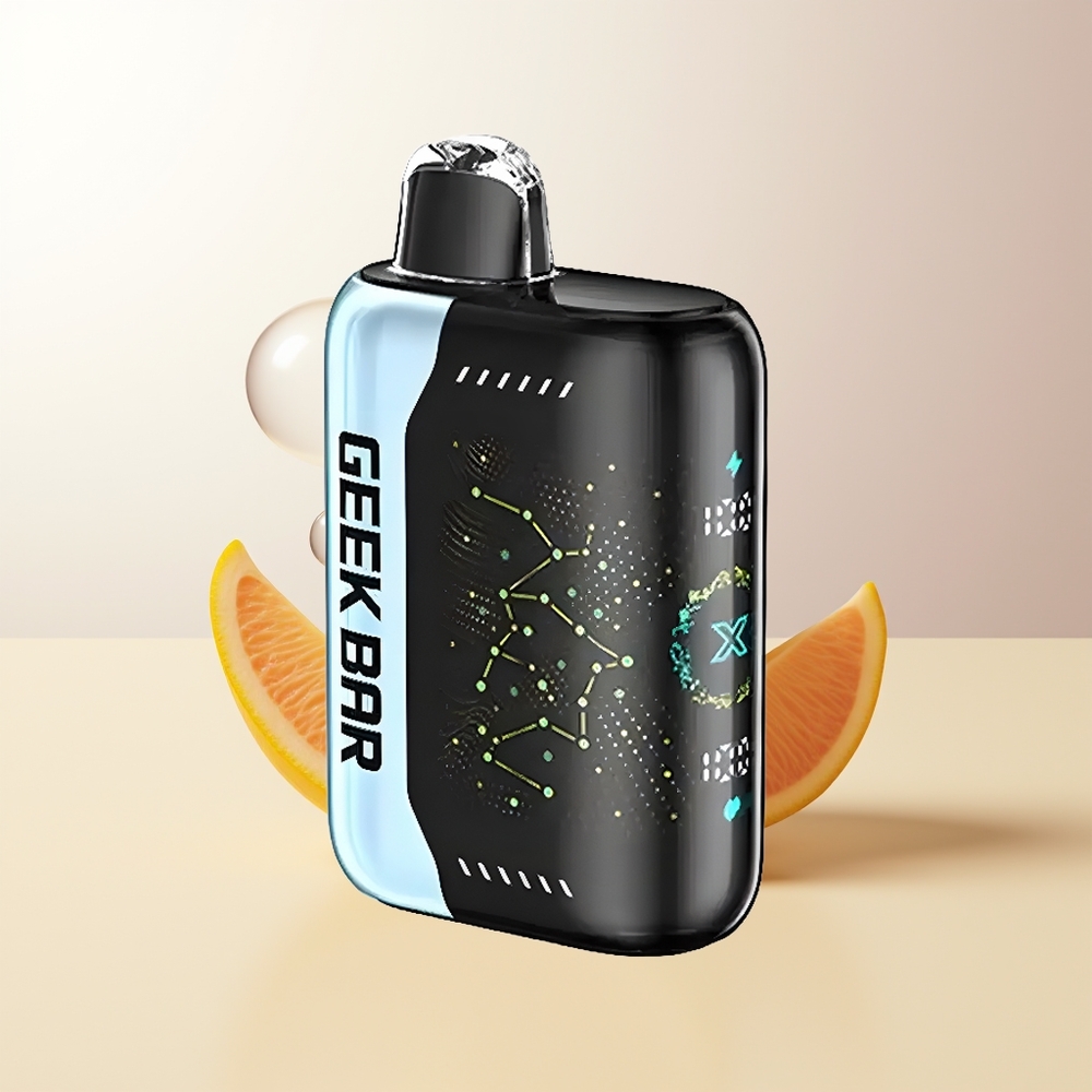 GEEK BAR Pulse X 25000 Puffar 18mL E-vätska USB Type-C Laddningsport Dual Mesh Coil