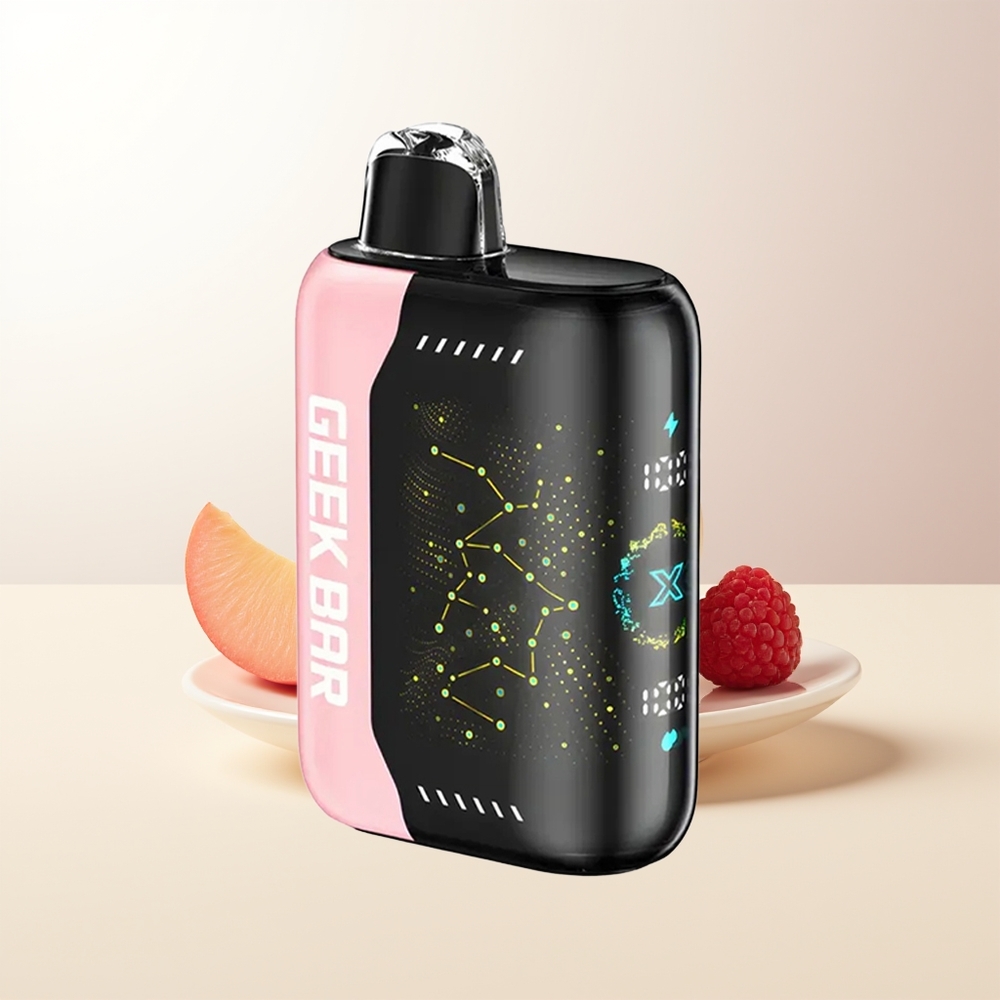 GEEK BAR Pulse X 25000 Puffar 18mL E-vätska USB Type-C Laddningsport Dual Mesh Coil