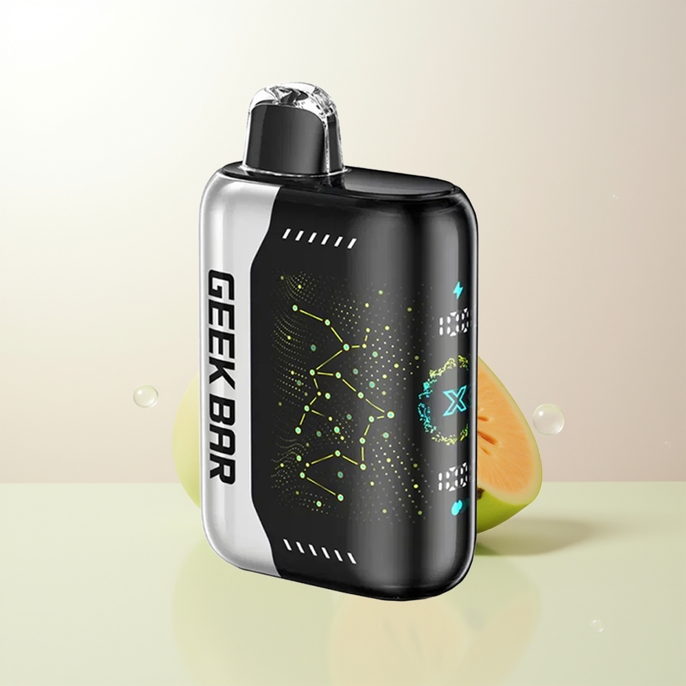 GEEK BAR Pulse X 25000 Puffar 18mL E-vätska USB Type-C Laddningsport Dual Mesh Coil