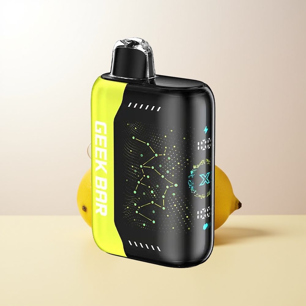 GEEK BAR Pulse X 25000 Puffar 18mL E-vätska USB Type-C Laddningsport Dual Mesh Coil
