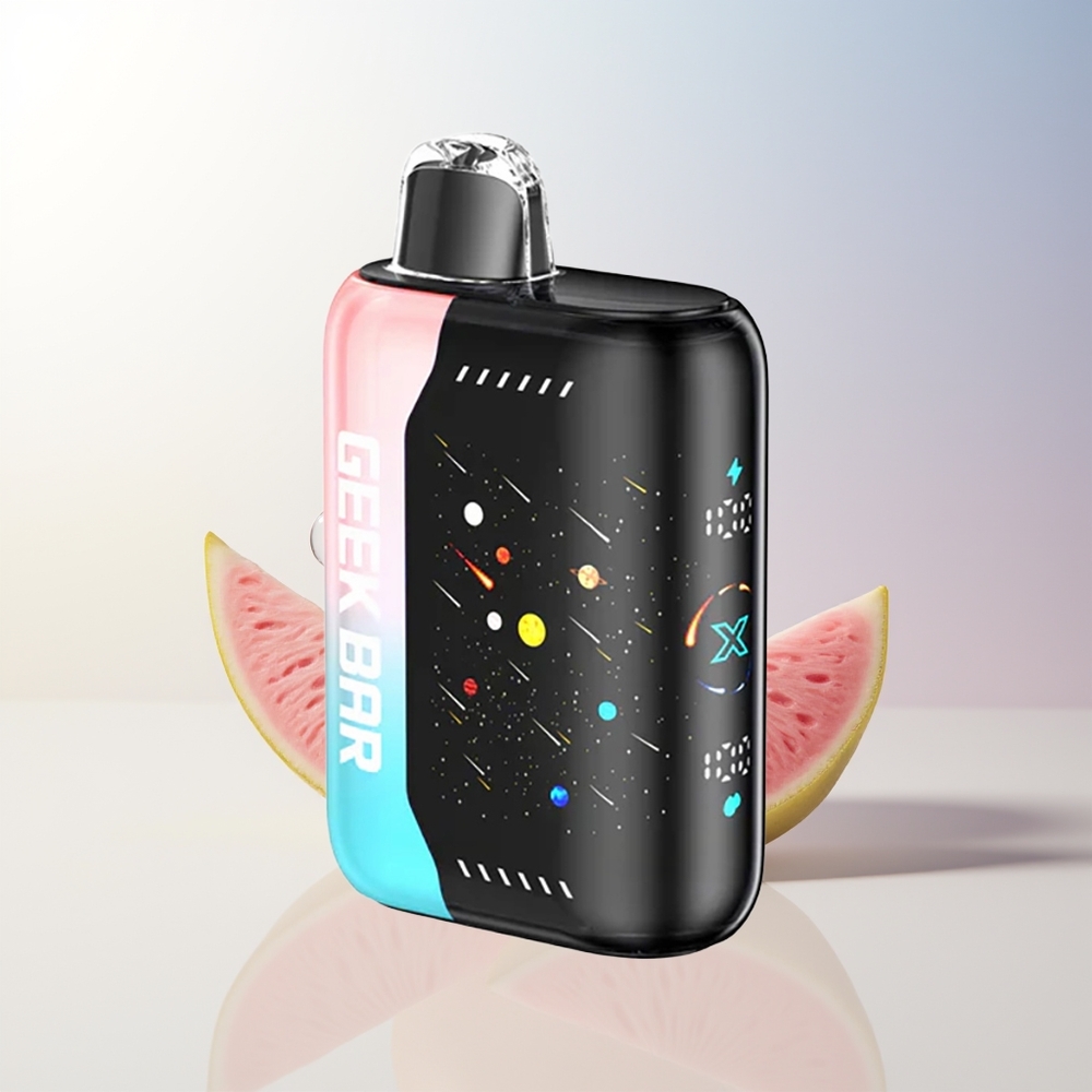 GEEK BAR Pulse X 25000 Puffar Meteor Edition 18mL 0-5 Nikotin USB-C Laddning Dubbla Mesh Coil