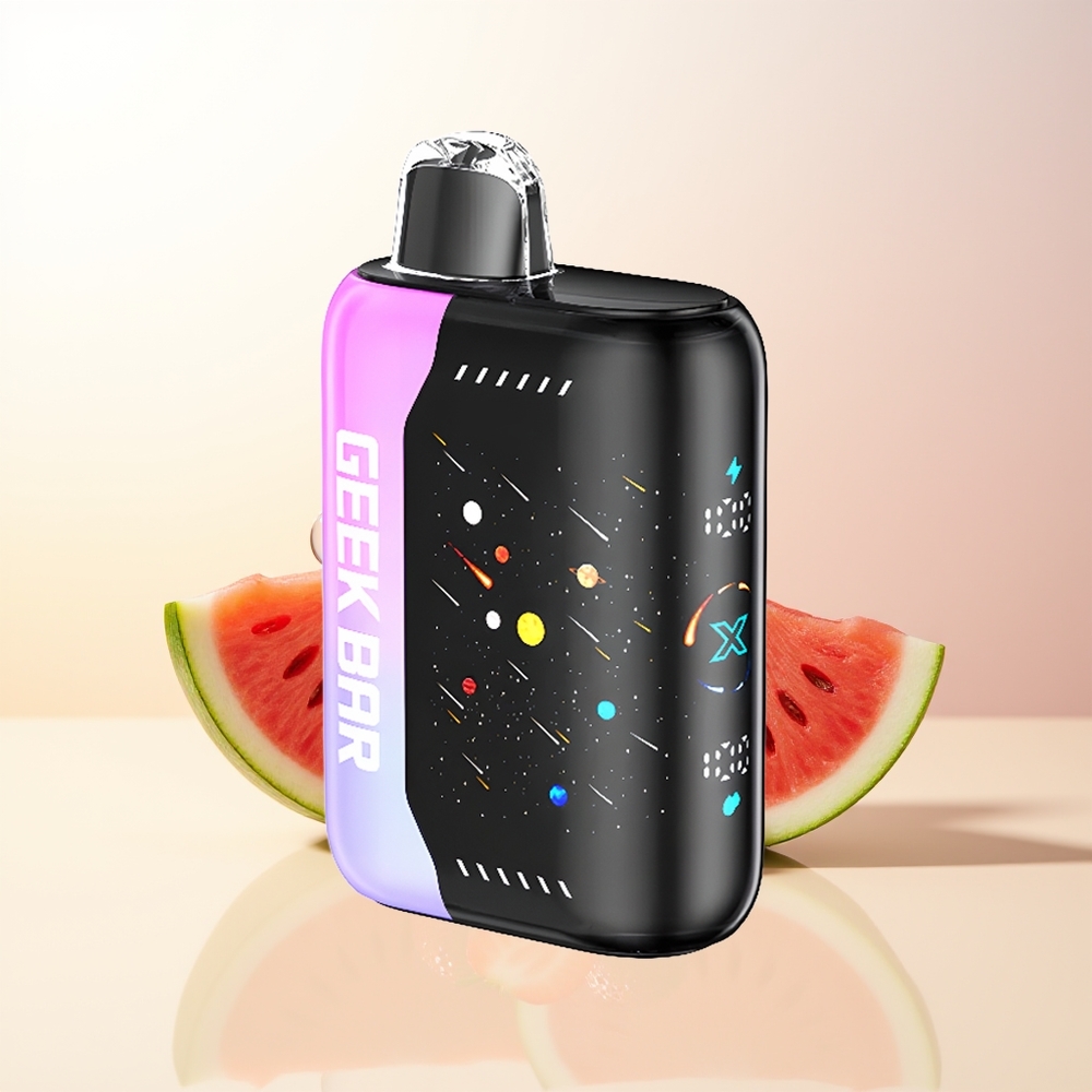GEEK BAR Pulse X 25000 Puffar Meteor Edition 18mL 0-5 Nikotin USB-C Laddning Dubbla Mesh Coil