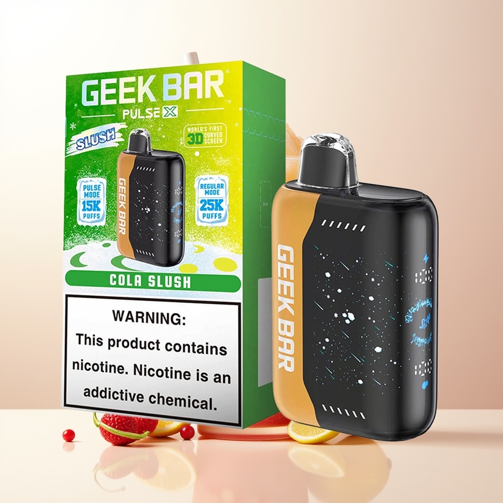 GEEK BAR Pulse X 25000 Puffs Slush Edition 18mL Dual Mesh Coil USB-C